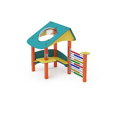 Edukatívny domček s počítadlom VVZ-PD013-5